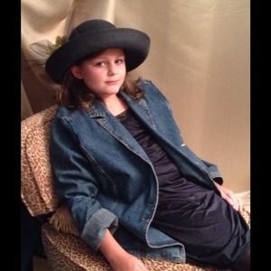 Blue Denim Jacket by Travel Smith