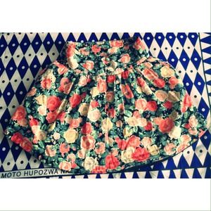 🍂🌹Floral High Waisted Skirt 🌹🍂