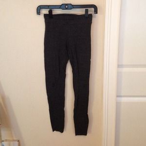 Gray leggings
