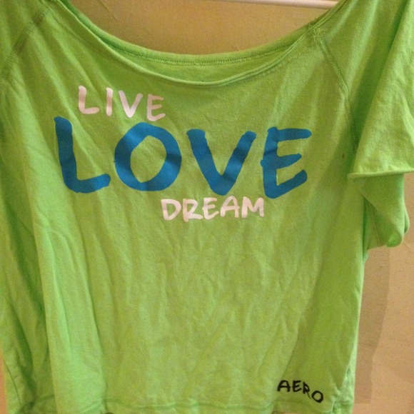 Green Aeropostale top - Picture 2 of 4