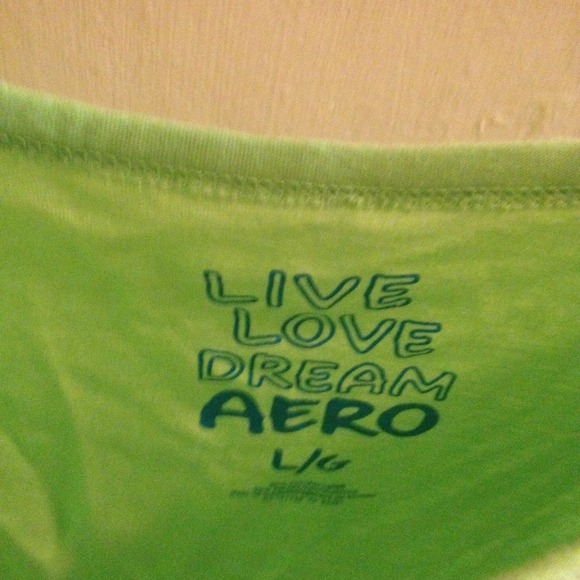 Green Aeropostale top - Picture 3 of 4