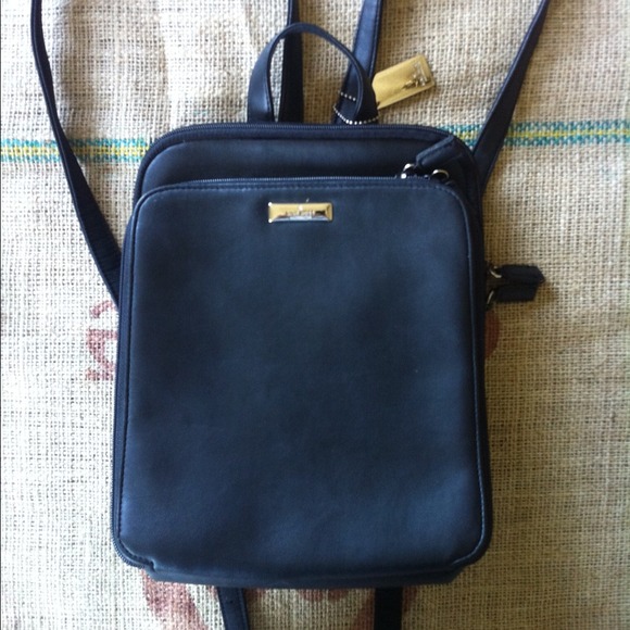 Nine West Handbags - Nine West Black Backpack Purse Never Used!
