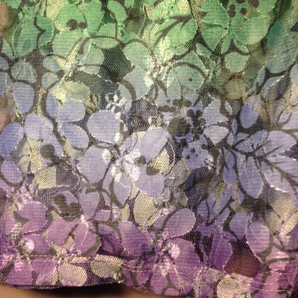 Multicolored, Lacey top - Picture 2 of 4