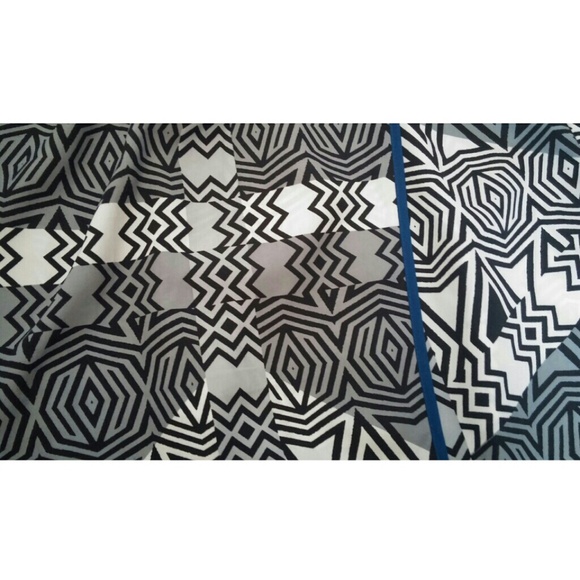 | Bar III | Geometric Print Wrap Skirt - Picture 3 of 3