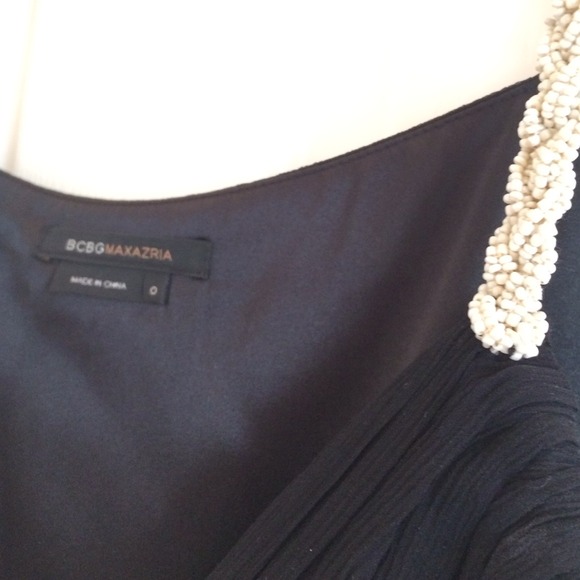 Reduced✂️BCBGMAXAZRIA black evening dress - Picture 2 of 4
