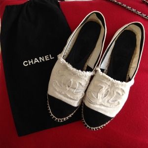 ON HOLD: CHANEL Espadrille Flats