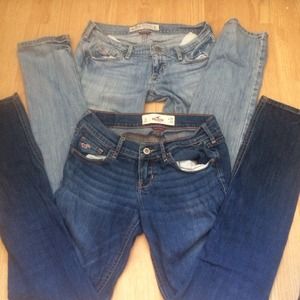 Hollister skinny jeans bundle!