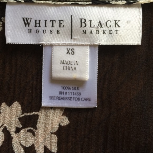 BUNDLE SALE WHBM Wrap V-Neck Top - Picture 3 of 4