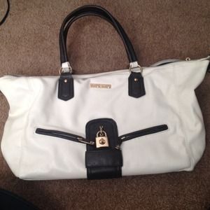 Miu Miu White Leather Purse/Bag