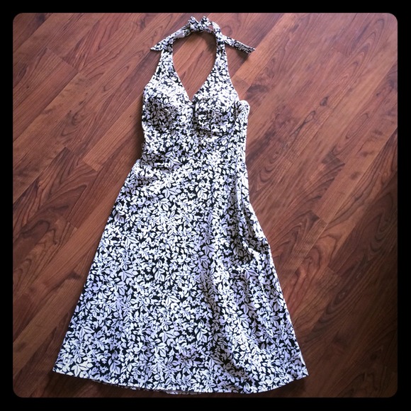 WHBM Halter Dress