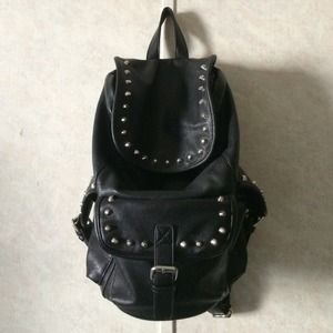F21 leather backpack