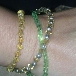 Small beaded bracelets
