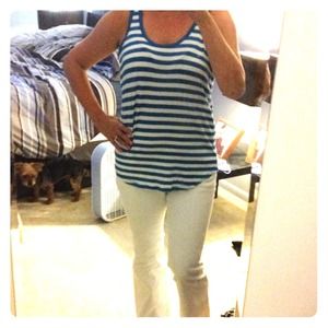 💜Michael Kors striped tank top💜