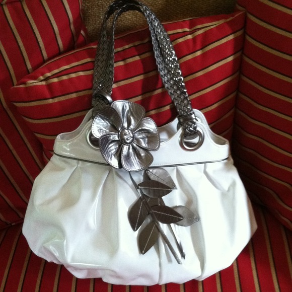 White purse
