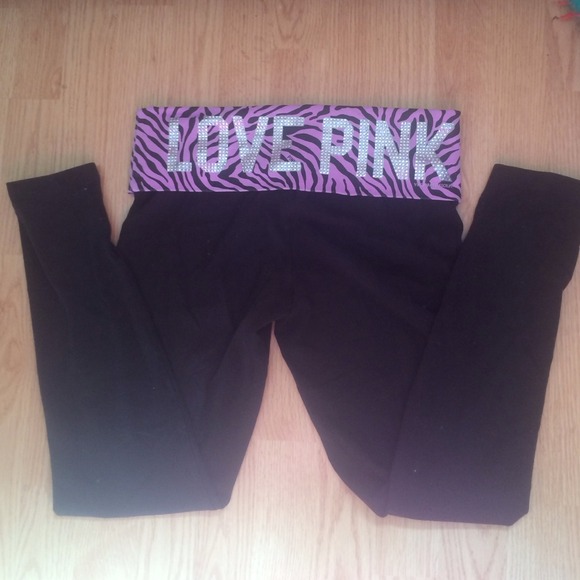 NEWLY REDUCED Victoria's Secret foldover YogaPants