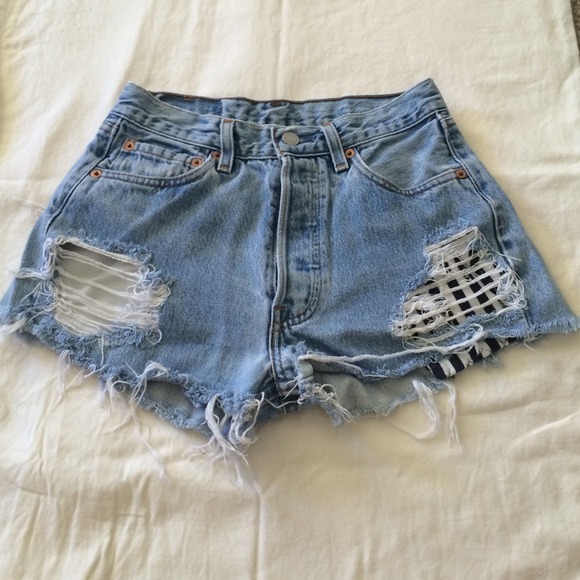 Levi denim shorts