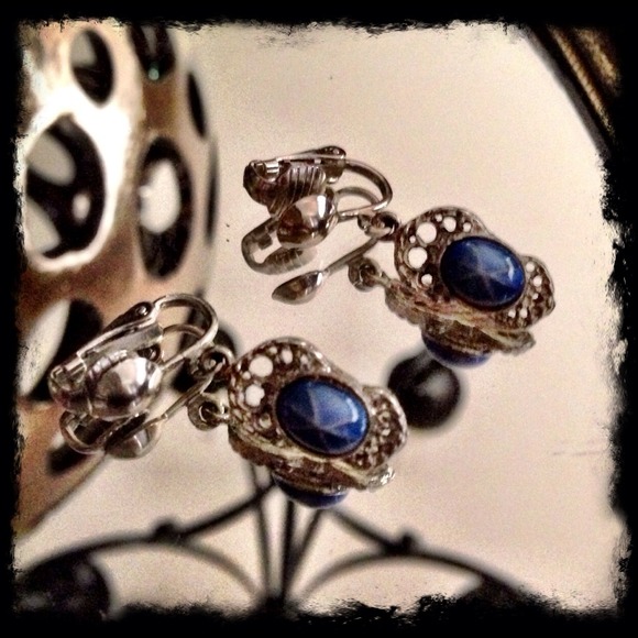 Vintage Jewelry - 🔱VINTAGE🔱 Faux Blue Star Sapphire