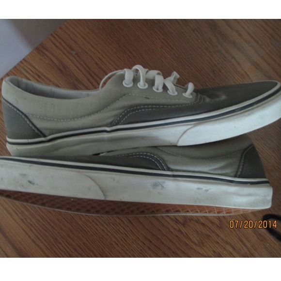💥Sold on Vinted💥 Gray Two-toned Vans Authentics - Picture 3 of 4
