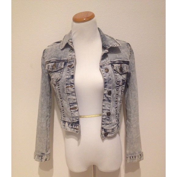 ACID WASH DENIM JACKET✨👽