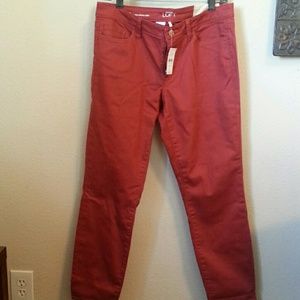 Bundle;Loft pants,green top, and orange Steve Madd