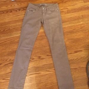 American eagle light brown skinny jeans