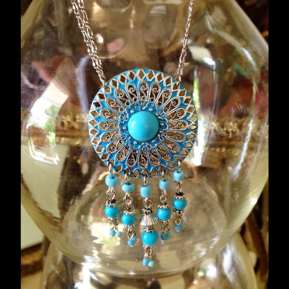โ๏ธVINTAGE ๐BoHo Necklace - Picture 2 of 3