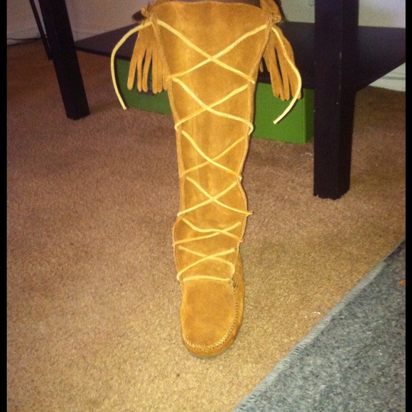 Brand New Moccasin Boots