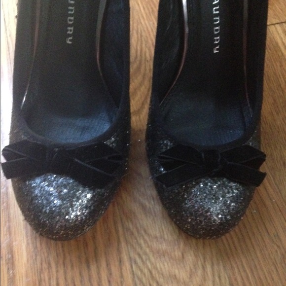 Chinese Laundry sparkle heels