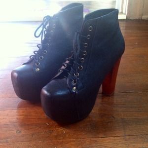 Reduced! Jeffrey Campbell Lita black size 6