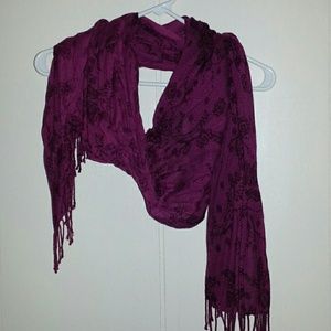 Jewel tone scarf