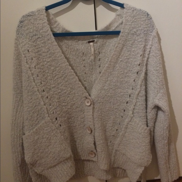 New free people sweater cardigan