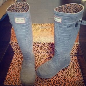 Hunter by Jimmy Choo rain boots size 5