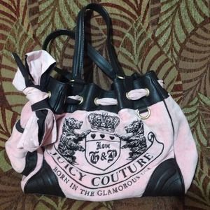 Authentic Juicy couture pink daydream handbag