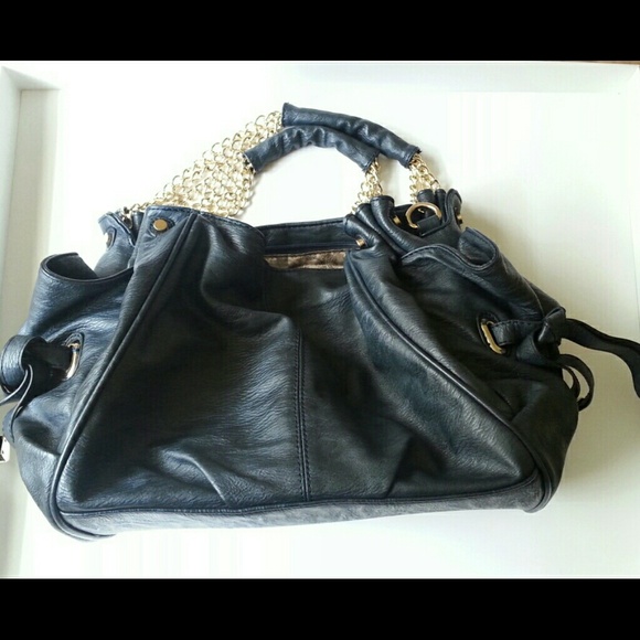 Molalla Navy Blue shoulder handbag by Shoedazzle