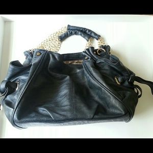 Molalla Navy Blue shoulder handbag by Shoedazzle Molalla Navy Blue shoulder handbag by Shoedazzle