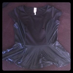 Peplum top size medium