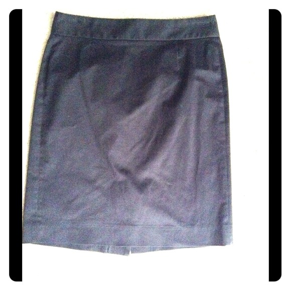 J Crew black pencil skirt