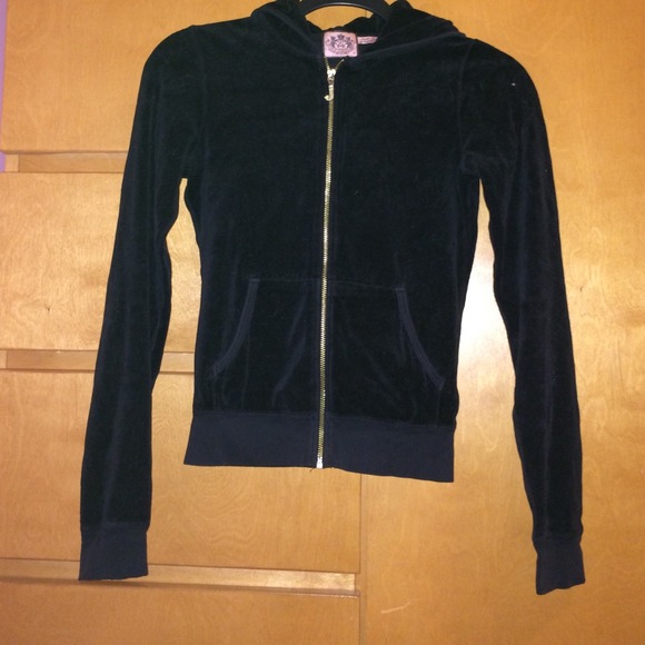 Black Juicy zip-up