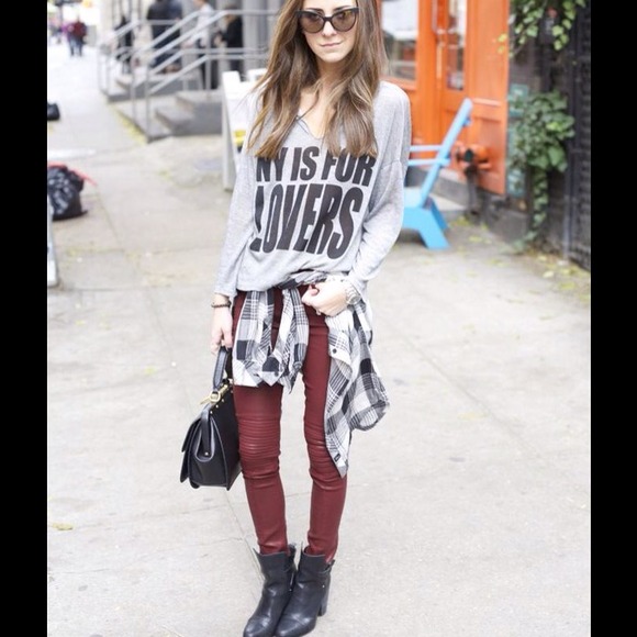 Hudson Stark Moto Coated Jeans