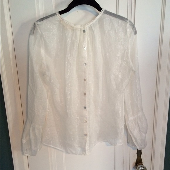 Thistlepearl sheer top
