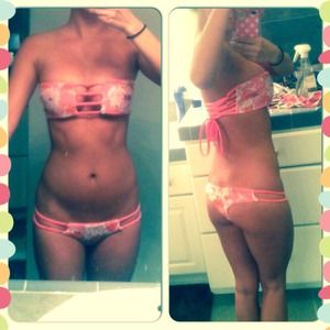 Reversible braided cheeky bikini