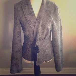 Dark grey blazer  - Charlotte Russe