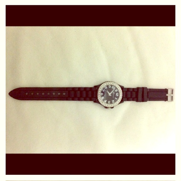 Final price✂️Black arm candy watch. NWOT