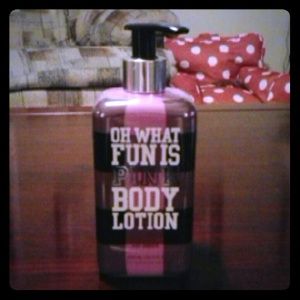 PINK Frosted Peony & Amber Body Lotion