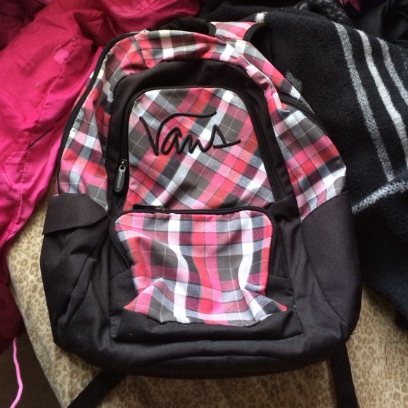Vans pink backpack
