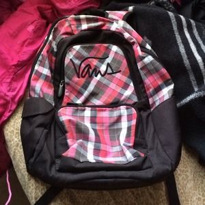 Vans pink backpack