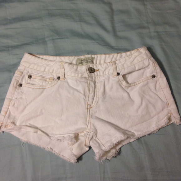White Denim Short - Picture 2 of 2