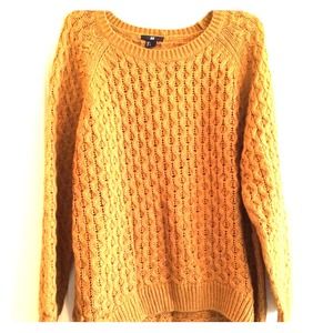 Mustard Knit Sweater