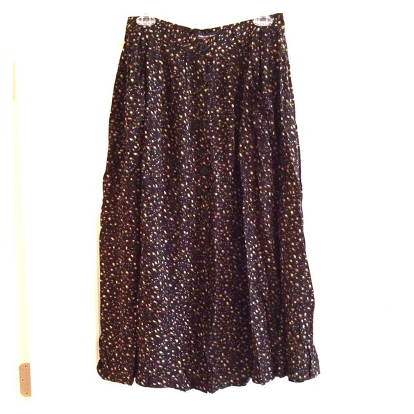 Floral Print Skirt