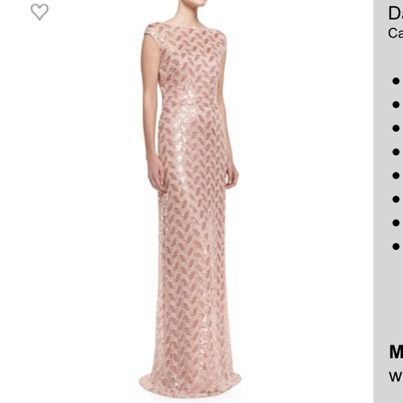 David Meister Dresses & Skirts - David Meister evening gown. Elegantly beaded.